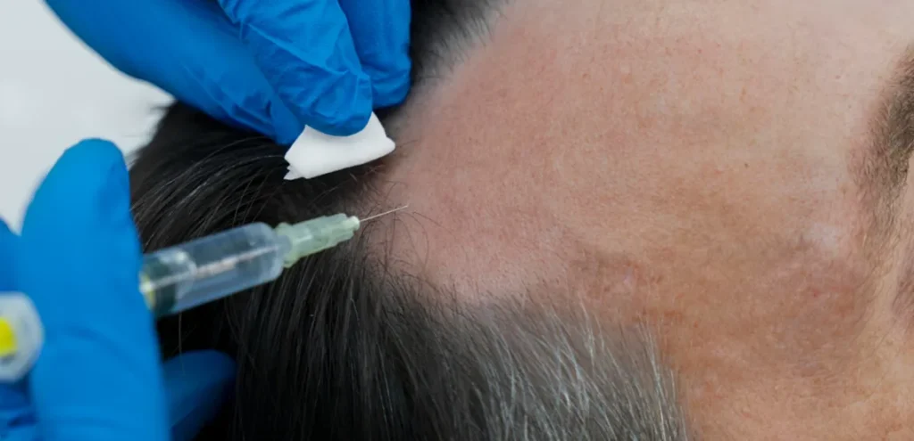 tratamiento capilar PRP en Burgos con plasma rico en plaquetas para frenar la caída del cabello